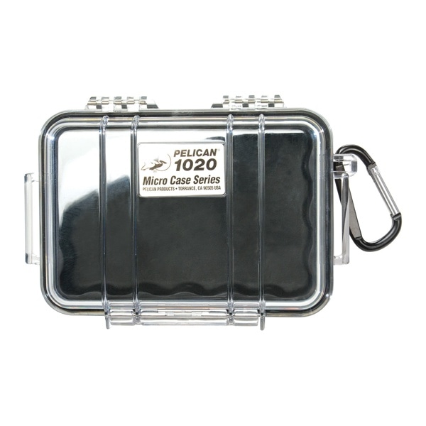 PELICAN(ペリカン) 1020 保護マイクロケース ブラック/クリア 1020-025-100