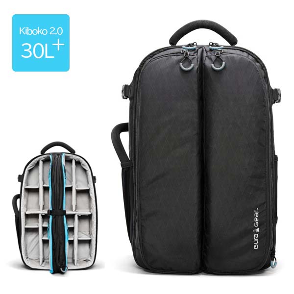 【40%OFF/OUTLET】Gura Gear(グラギア) キボコ 2.0 30L+ ブラック / GG0533-1945
