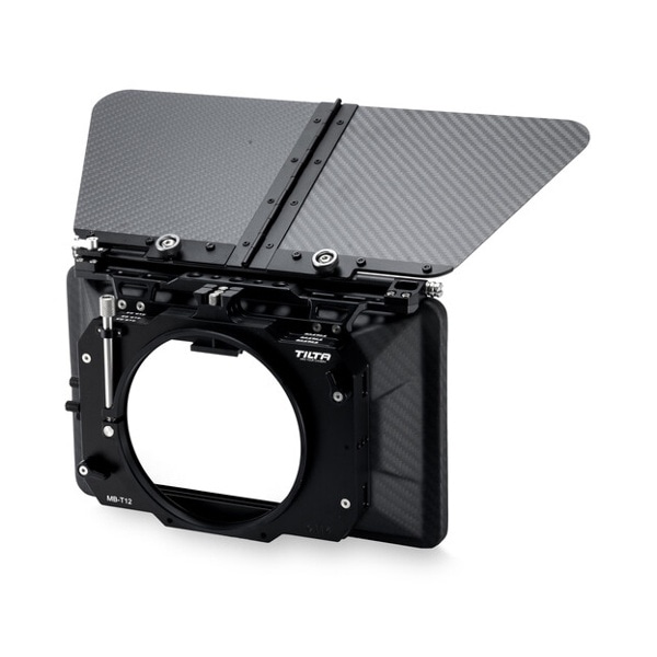 TILTA(ティルタ) 114mm シングルバック付き 4x5.65 カーボンファイバーマットボックス(クランプオン) 114mm