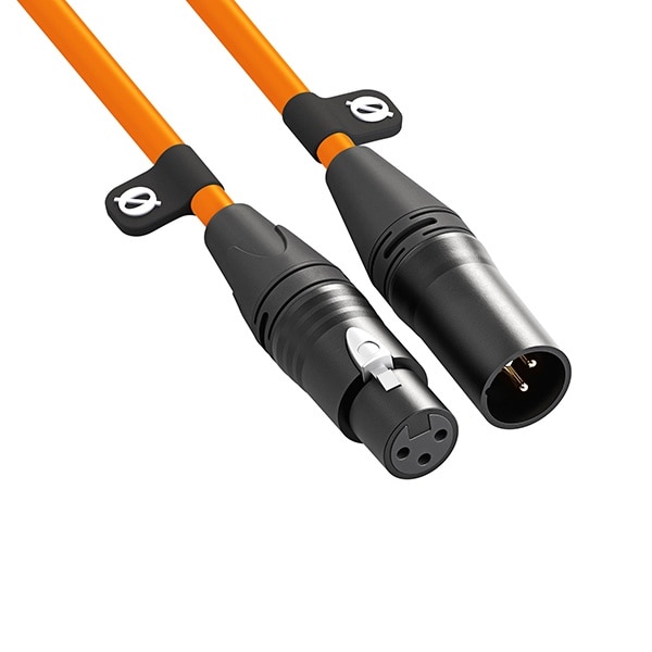 【30%OFF/OUTLET】RODE(ロード) XLR-3 XLR オス-メス ケーブル オレンジ / XLR3M-O