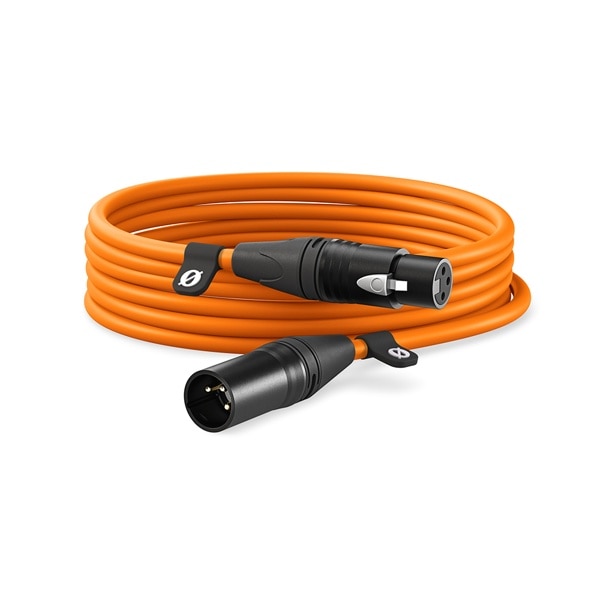 【30%OFF/OUTLET】RODE(ロード) XLR-6  XLR オス-メス ケーブル オレンジ / XLR6M-O