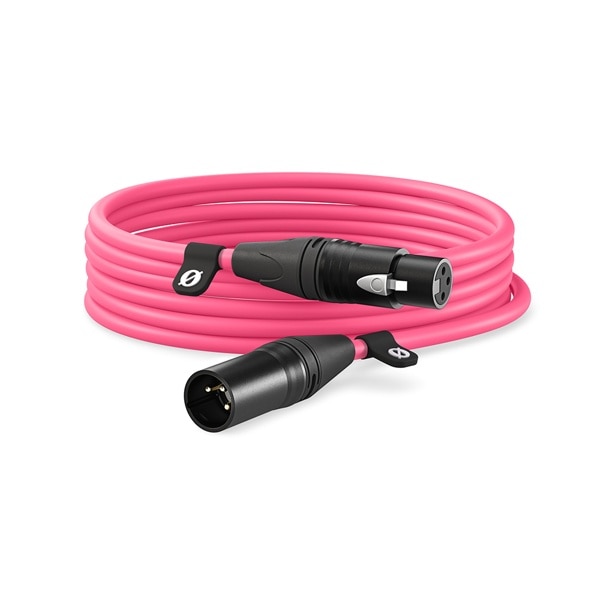 【30%OFF/OUTLET】RODE(ロード) XLR-6  XLR オス-メス ケーブル ピンク / XLR6M-P