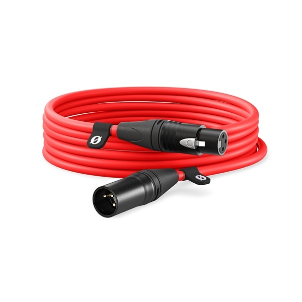 【30%OFF/OUTLET】RODE(ロード) XLR-6 XLR オス-メス ケーブル レッド / XLR6M-R
