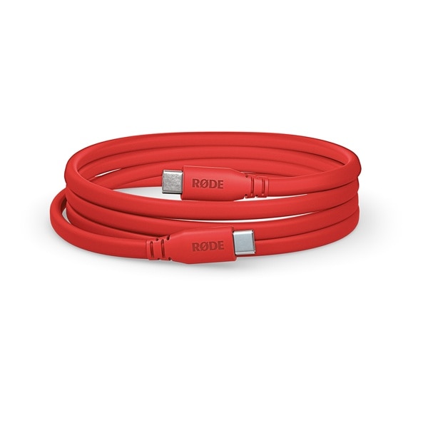 RODE(ロード) SC17 レッド / USB-C - USB-Cケーブル 1.5m / SC17-R