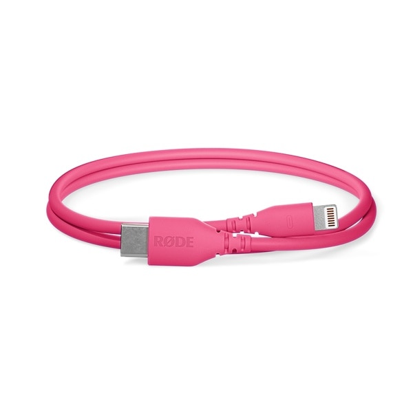 RODE(ロード) SC21 ピンク / USB-C - Lightningケーブル 30cm / SC21-P