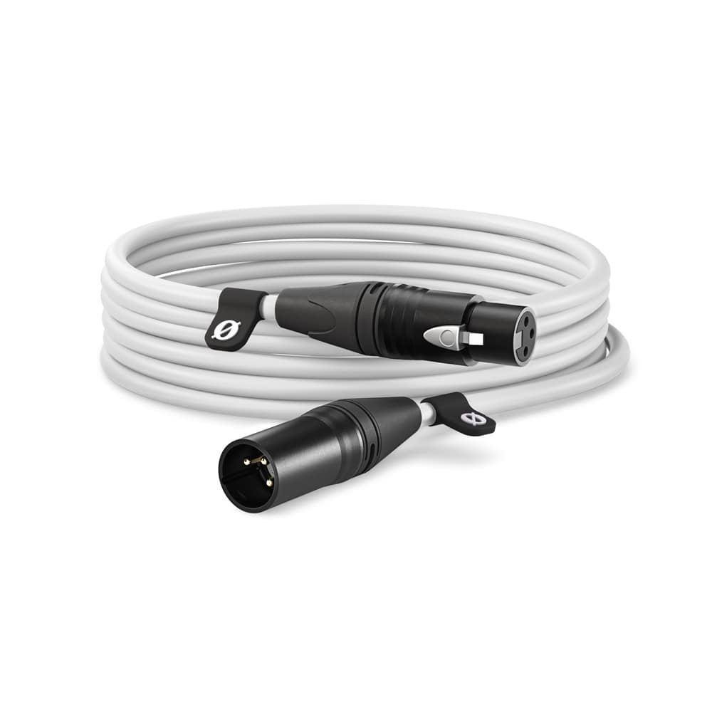 RODE(ロード)  XLR-6 XLR オス-メス ケーブル ホワイト / XLR6M-W