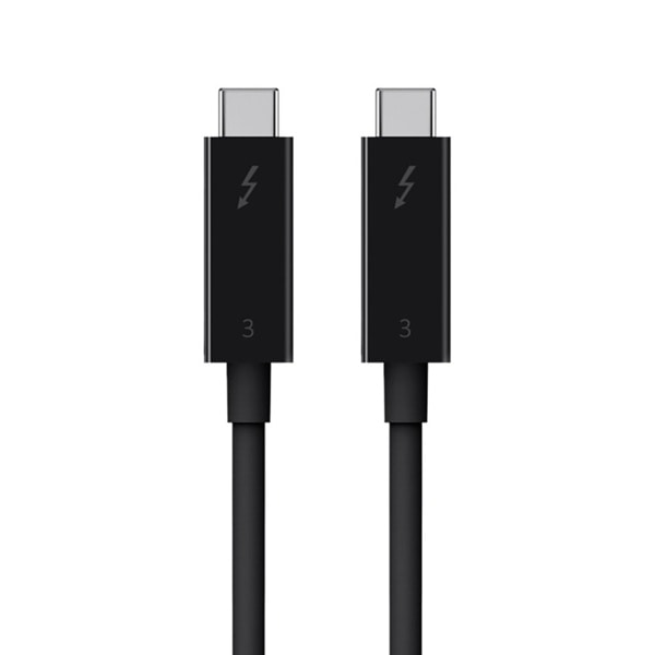 belkin(ベルキン) Thunderbolt ケーブル USB-C to USB-C(100W) 2m F2CD085BT2M-BLK