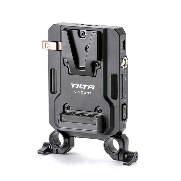 TILTA(ティルタ) PD対応ミニVマウントバッテリープレート ver.4 ブラック TA-BTP4-V-B
