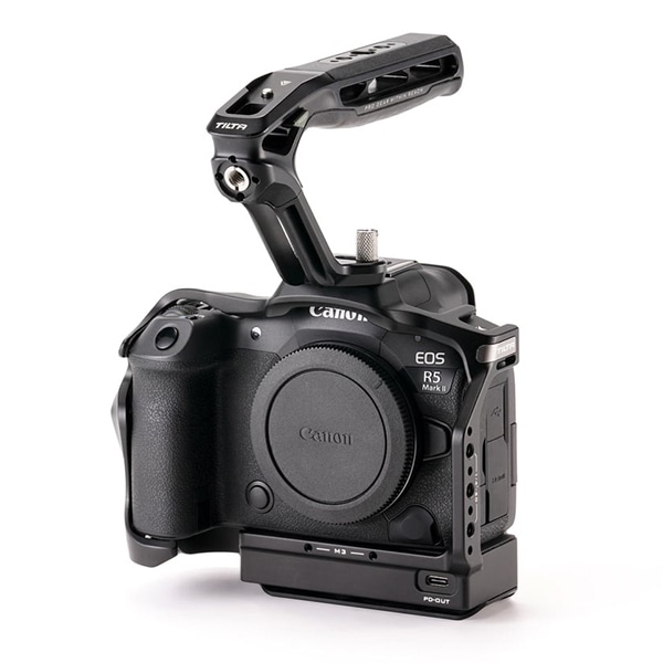 TILTA(ティルタ) Canon EOS R5 Mark II用 クーリングファン付きフルカメラケージ ベーシックキット TA-T68-A-B