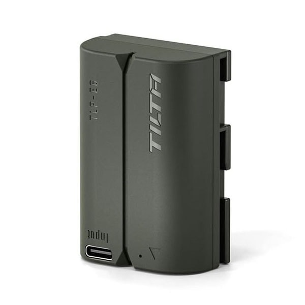 TILTA(ティルタ) LP-E6P互換 USB-C充電式カメラバッテリー(2400mAh) グリーン TLP-E6P-GN