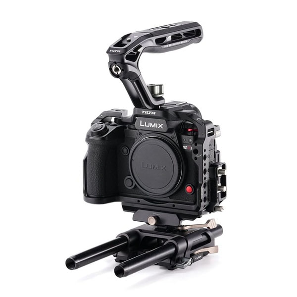 TILTA(ティルタ) Panasonic LUMIX S1RII用 カメラケージ ベーシックキット ブラック TA-T80-A-B