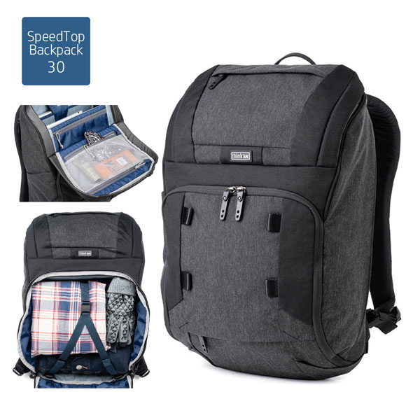 【50%OFF/OUTLET】thinkTANKphoto(シンクタンクフォト) スピードトップ 30 バックパック グラファイト