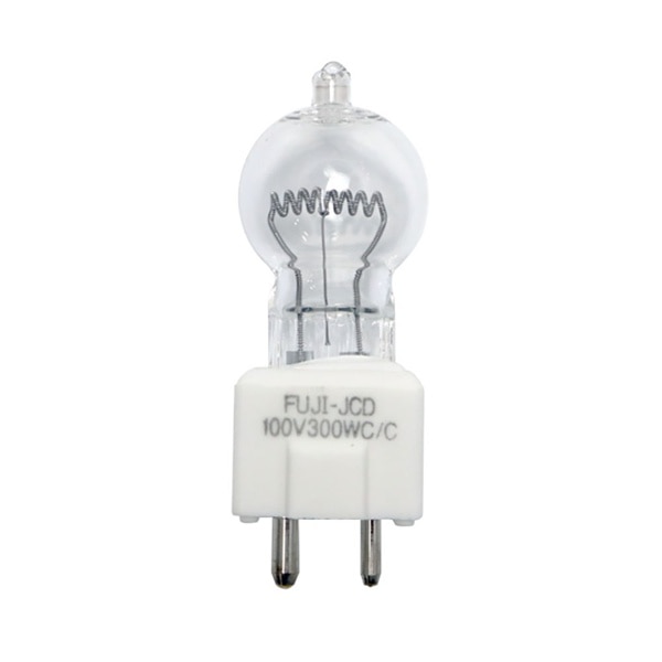 FUJI LAMP(富士電球工業) ハロゲンランプ パルサー・アリジュニア 600用光学用ダブルコイルタイプ GY9.5口金 JCD100V500WC/C