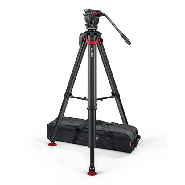 Sachtler(ザハトラー) System aktiv8T flowetech75 MS 3段 カーボン三脚システム S2068T-FTMS