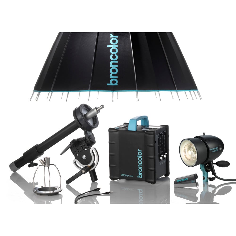 broncolor(ブロンカラー) Move 1200L アウトドアパラキット 31.038.XX