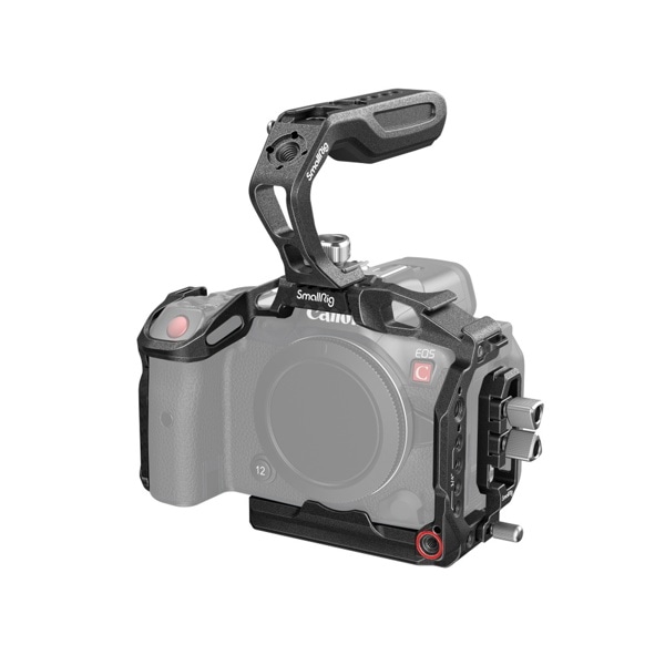SmallRig(スモールリグ) Canon EOS R5/R5 C/R6用「ブラック Mamba」ケージキット 3891