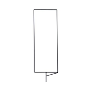 【9/18-OUTLET】Matthews(マシューズ) カッターフレーム(フラッグフレーム) 10x42インチ(25x105cm) 539286