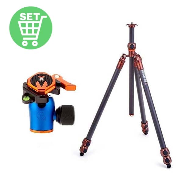 【4セット限定】3 Legged Thing(3レッグドシング) 三脚+ボールヘッドセット(プロウィンストン2.0＆エアヘッドプロレバー)