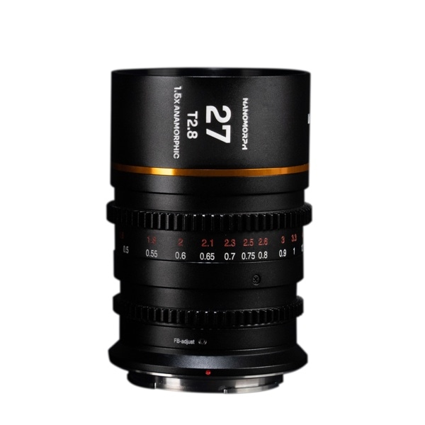 LAOWA(ラオワ) Nanomorph 27mm T2.8 1.5x Cine Amber Lマウント LAO0320