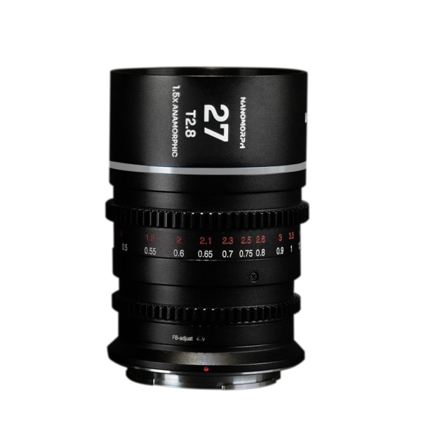 LAOWA(ラオワ) Nanomorph 27mm T2.8 1.5x Cine Silver DJI-DLマウント LAO0330