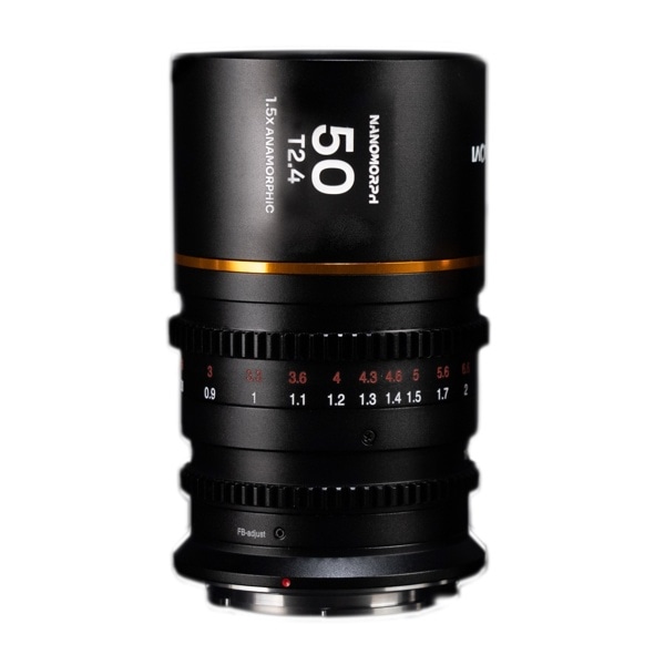 LAOWA(ラオワ) Nanomorph 50mm T2.4 1.5x Cine Amber ニコンZマウント LAO0367