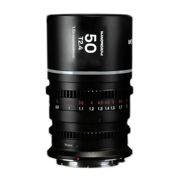 LAOWA(ラオワ) Nanomorph 50mm T2.4 1.5x Cine Silver マイクロフォーサーズマウント LAO0377