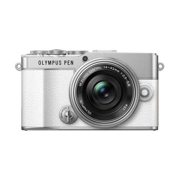 OM SYSTEM(オーエムシステム) PEN E-P7 ミラーレスカメラ 14-42mm EZレンズキット ホワイト