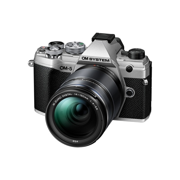 OM SYSTEM(オーエムシステム) OM-5 14-150mm II レンズキット シルバー