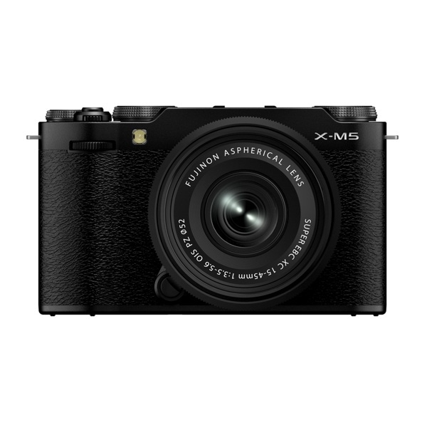 【受注停止】FUJIFILM(富士フイルム) X-M5 XC15-45mmレンズキット ブラック