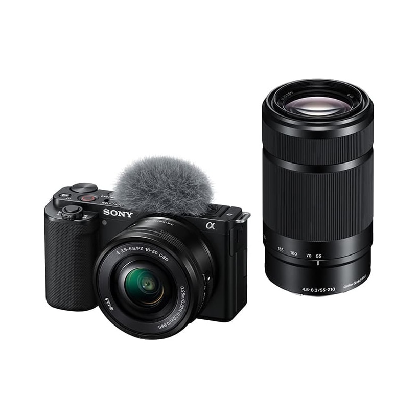 SONY(ソニー) VLOGCAM ZV-E10Y デジタル一眼カメラ ダブルズームレンズキット ブラック ZV-E10Y(B)