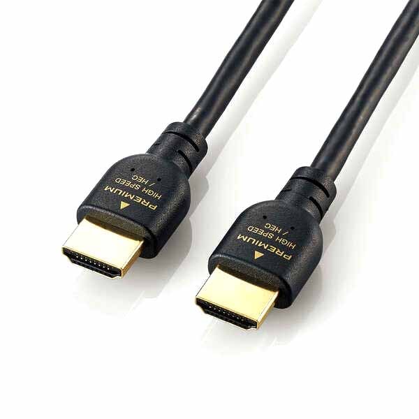 ELLECOM(エレコム) プレミアムハイスピードHDMI(R)ケーブル 3m GM-DHHDPS14E30B