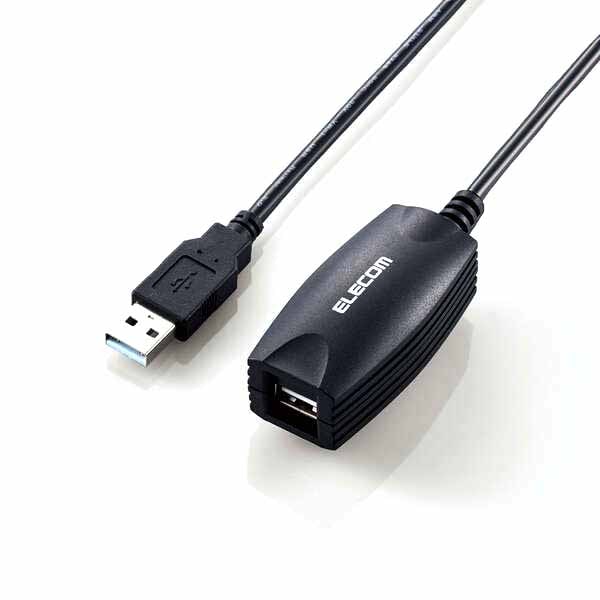 ELLECOM(エレコム) USB2.0ケーブル 延長 5m USB2-EXB50