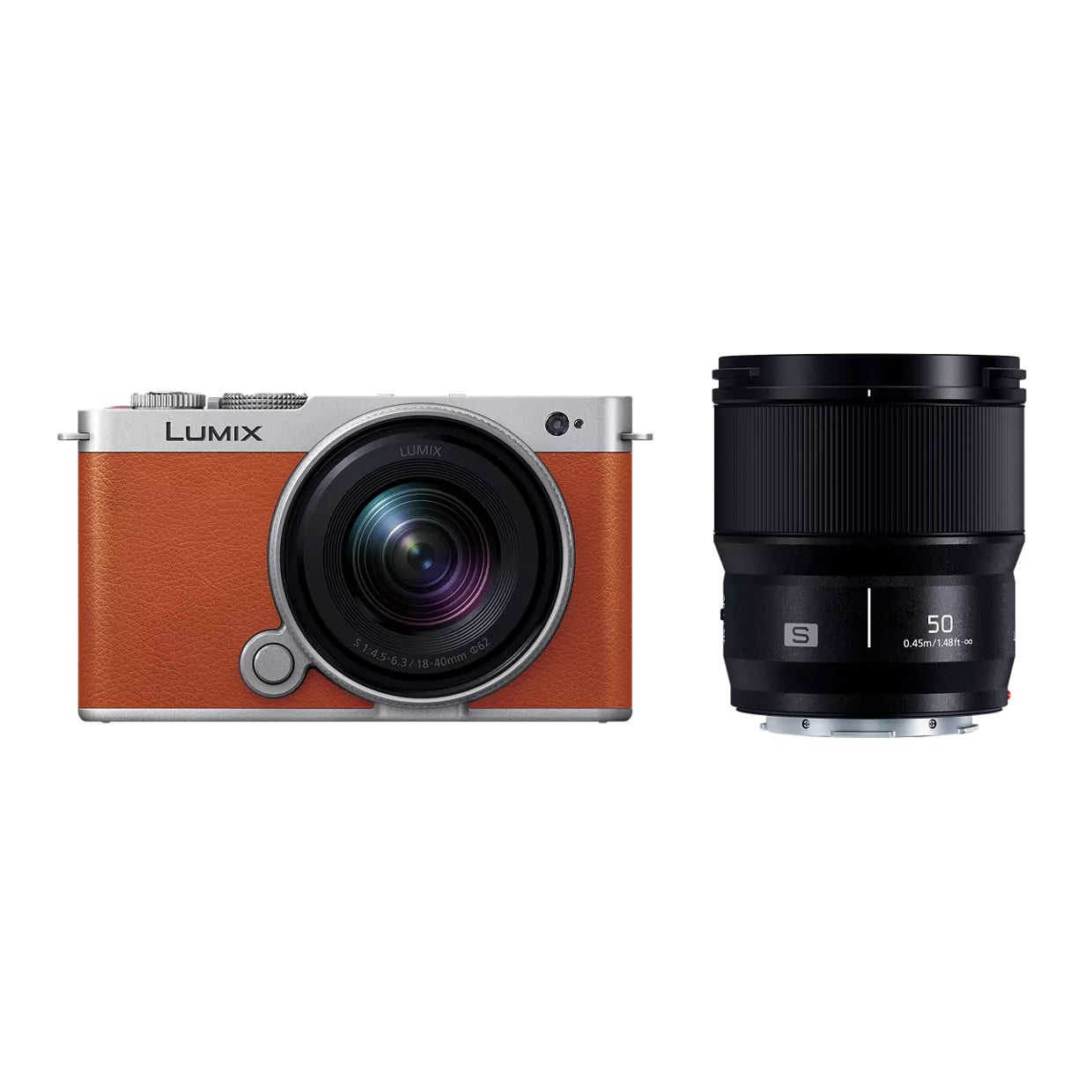 Panasonic(パナソニック) LUMIX S9 ダブルレンズキット キャメルオレンジ DC-S9W-D