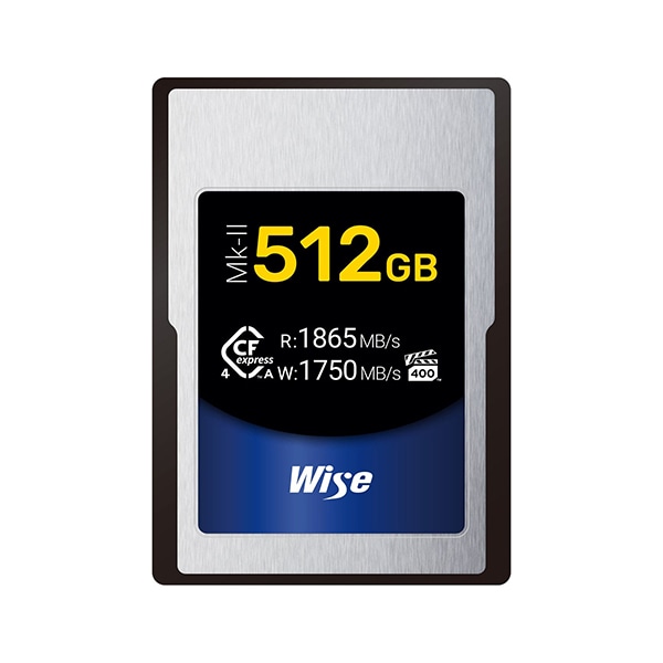Wise(ワイズ) CFexpress 4.0 Type A カード 512GB AMU-CFX4-A512M2