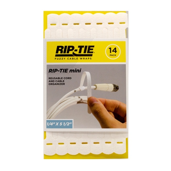 RIP TIE(リップタイ) リップタイ・ミニ 6x140mm 14本シート ホワイト Q-55-014-W