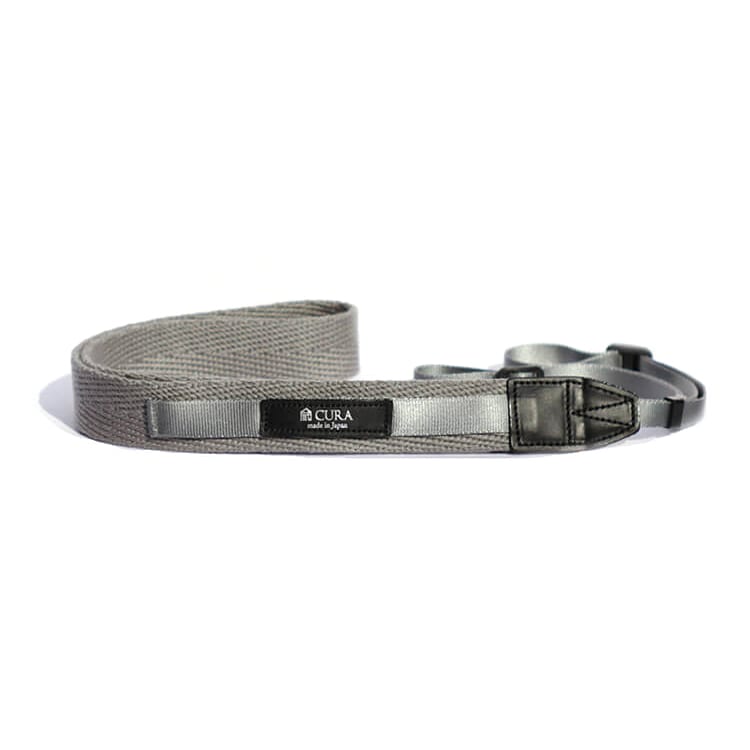 蔵(CURA) ヘリンボーンコンビストラップ  グレー CHS-200GRY