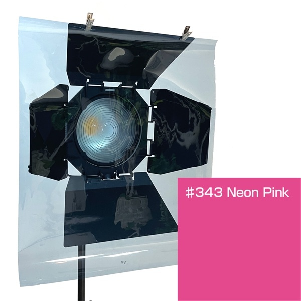 ROSCO(ロスコ) スーパージェル 舞台版 610x500mm #343 Neon Pink