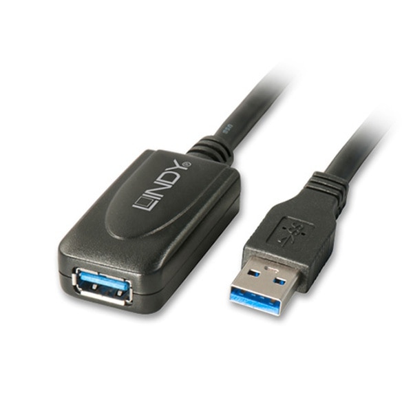 LINDY(リンディー) USB 3.0 アクティブエクステンション ケーブル 5m 43155