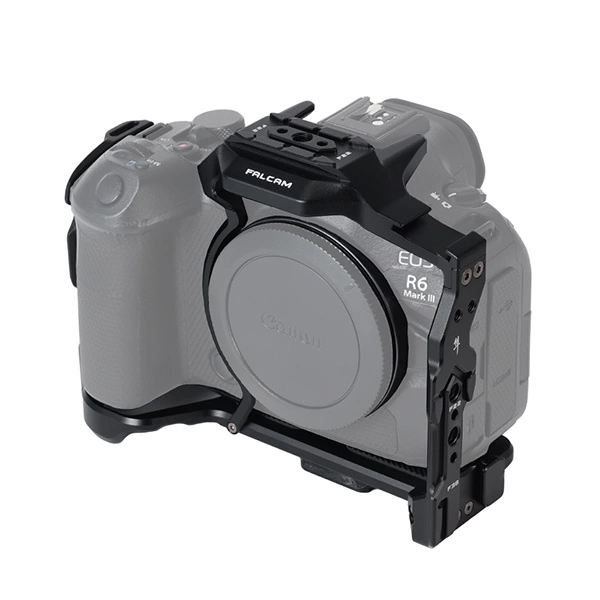 FALCAM(ファルカム) F22&F38&F50 クイックリリースカメラケージ Canon EOS R6 Mark III/R5 Mark II/R5/R5C/R6/R6 II用 ブラック FC4802B