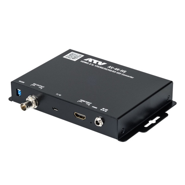 ATV(エーティブイ) HDMI2.0 to 12G-SDI コンバーター/AV-4K-HS
