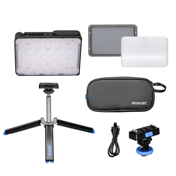 【-6/30キャンペーン】Aputure(アプチャー) amaran Ace 25x バイカラー LEDライトパネル チャコールキット APACE25xckit