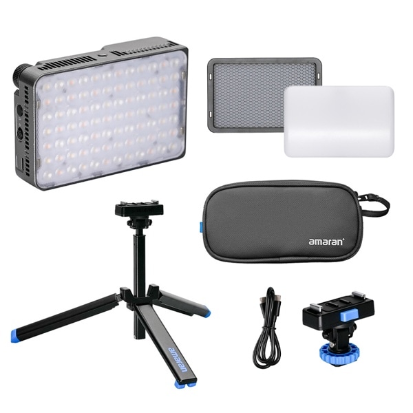 【-6/30キャンペーン】Aputure(アプチャー) amaran Ace 25x バイカラー LEDライトパネル シルバーキット APACE25xskit