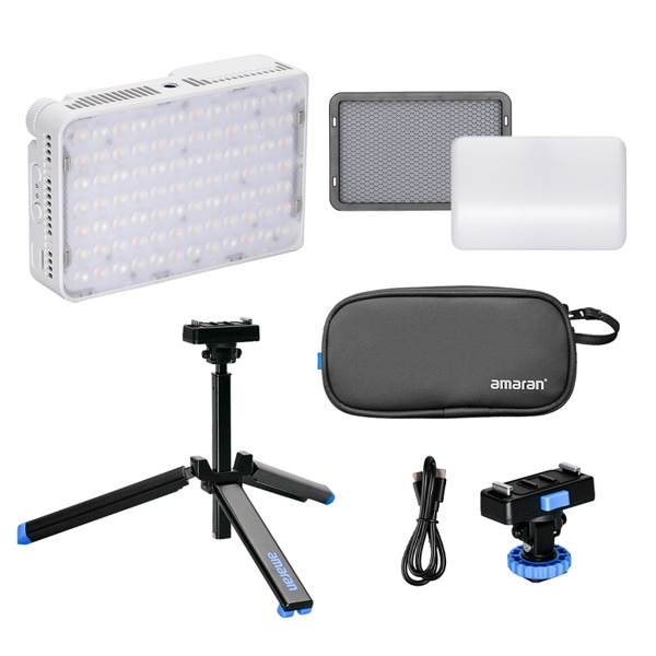 【-6/30キャンペーン】Aputure(アプチャー) amaran Ace 25c RGBライト パネル ホワイトキット APACE25cwkit