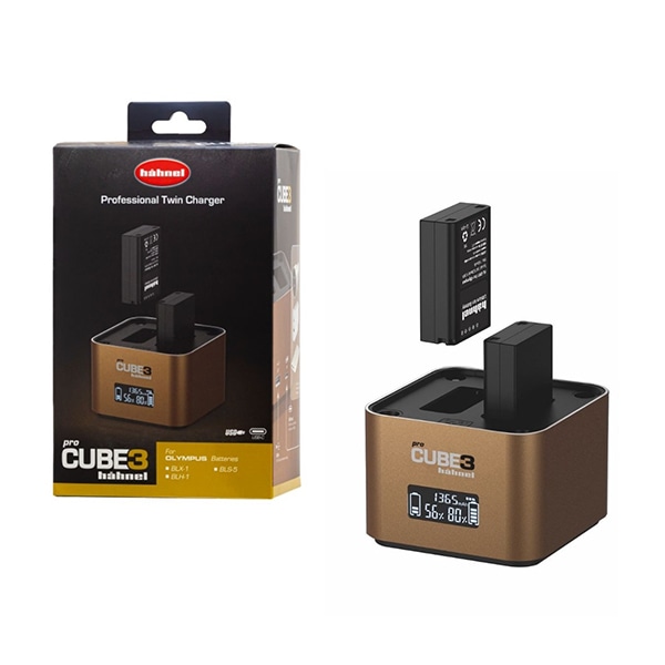Hahnel(ヘーネル) ProCube3 ツインチャージャー オリンパス用 HLPC3OL