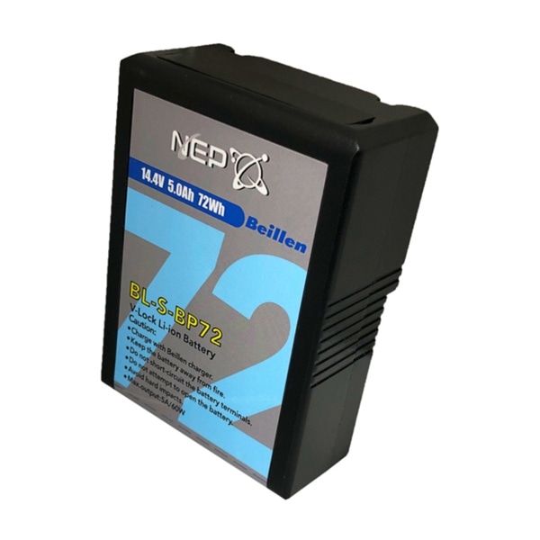 NEP(エヌ・イー・ピー) スーパーミニVマウントバッテリー Li-B72-S
