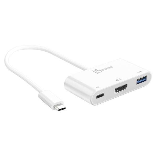 j5 create(j5クリエイト) Type-C to HDMI+USB 3.0マルチアダプター JCA379