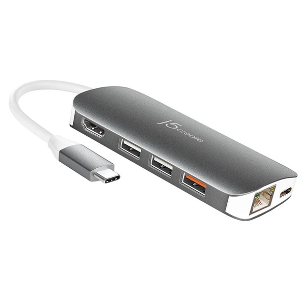 j5 create(j5クリエイト) USB Type-C 9 in 1 マルチアダプター JCD383