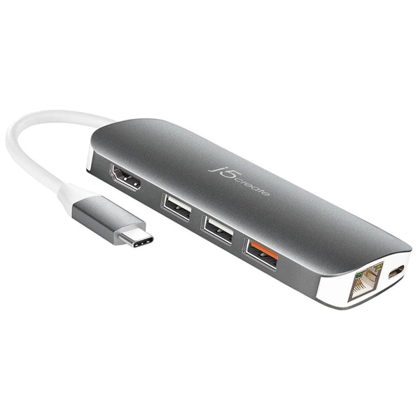 j5 create(j5クリエイト) USB Type-C 10 in 1 マルチアダプター JCD384