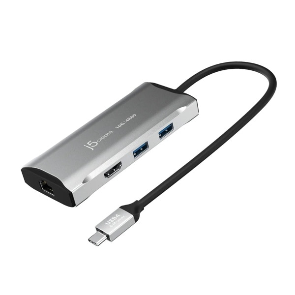 j5 create(j5クリエイト) USB3.2 Gen2 4K60 6in1マルチアダプター JCD392