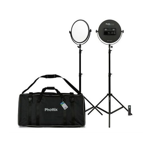 【9/18-OUTLET】Phottix(フォティックス) Nuada R3II LEDライト ツインキット